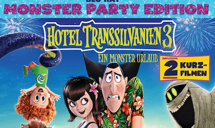 Gewinnspiel: Hotel Transsilvanien 3 - Ein Monster Urlaub (BD)